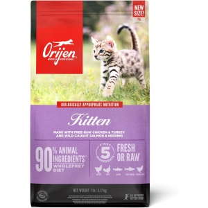 ORIJEN Dry Kitten Food with Fresh and Raw Animal Ingredients